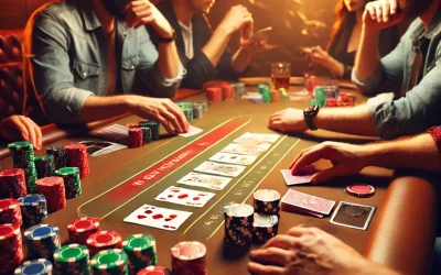 21點贏家畫面｜籌碼堆滿桌象徵勝利時刻